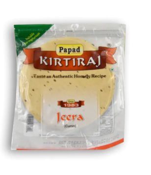 KIRTIRAJ Jeera Papad 200 GM