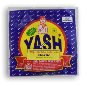 YASH Garlic Papad 7 OZ