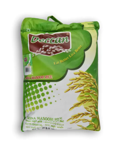 DECCAN Sona Masoori Rice 20 LBS