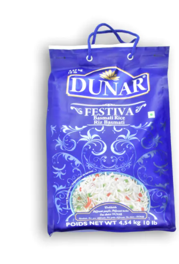 DUNAR Festiva Basmati Rice 10 LBS