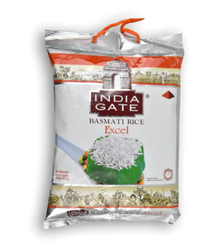 INDIA GATE Basmati Rice Excel 10 LBS