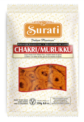 Surati Chakri/Murukku 8.8 OZ