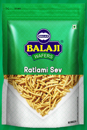 BALAJI NAMKEEN Ratlami Sev 14.11 OZ