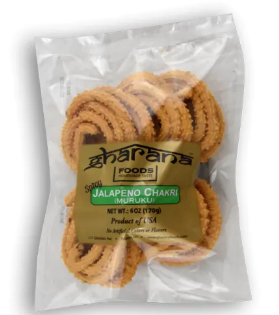 GHARANA Jalapeno Chakri Muruku 6 OZ